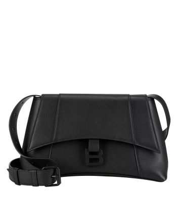 Balenciaga Downtown Medium Shoulder Bag Black