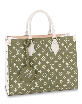 Louis Vuitton Onthego MM Tote Bag M46060 M46128