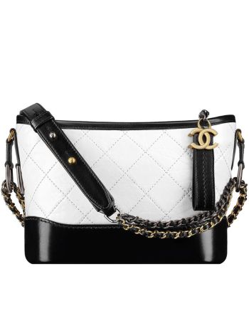 Chanel Gabrielle Small Hobo Bag A91810 White